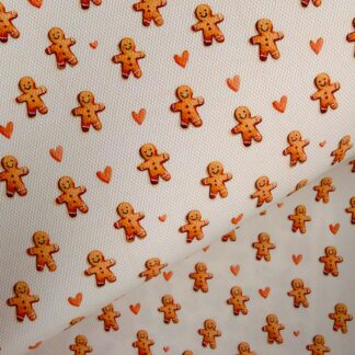 Gingerbread 003 Canvas Fabric Sheet