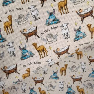 Christmas 011 Canvas Fabric Sheet