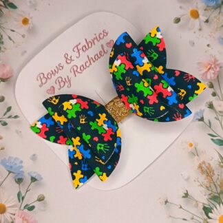 Awareness 002 Hair Bow