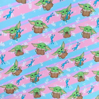 Yoda 007 Canvas Fabric Sheet