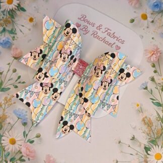 Disney Party 001 Tail Hair Bow