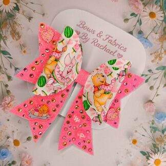 Sparkle Collection Pooh & Piglet Hair Bow
