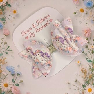 Unicorns 027 Hair Bow