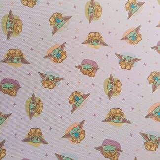 Yoda 011 Canvas Fabric Sheet