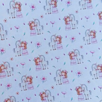 Unicorn 035 Canvas Fabric Sheet