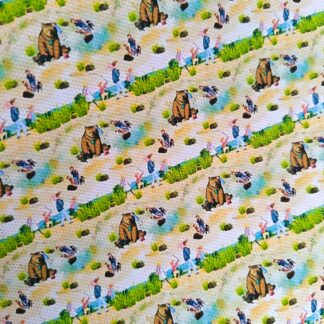 Story Book 016 Canvas Fabric Sheet