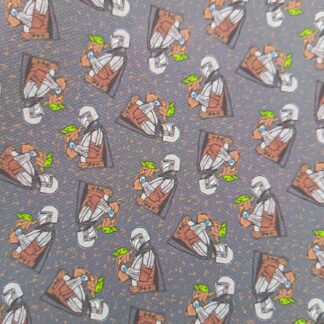 Galaxy Heroes 002 Canvas Fabric Sheet