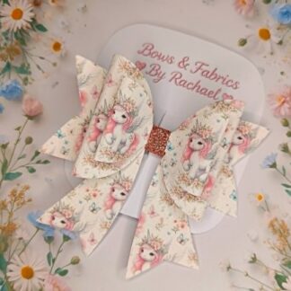 Unicorn 028 Tail Hair Bow