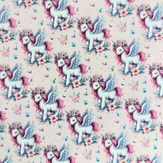 Unicorn 024 Canvas Fabric Sheet