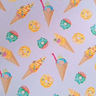 Princess Treats 001 Canvas Fabric Sheet