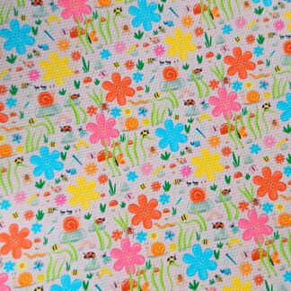 Bugs 016 Canvas Fabric Sheet