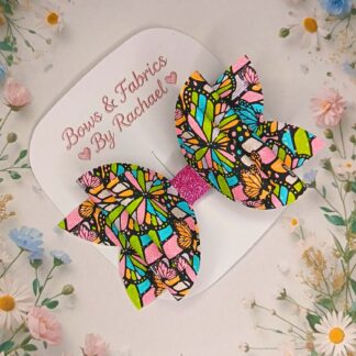 Butterflies 014 Hair Bow