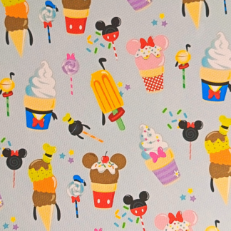 Disney Treats 002 Canvas Fabric Sheet
