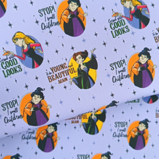 Disney Villains 002 Canvas Fabric Sheet