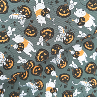 Disney Halloween 001 Canvas Fabric Sheet