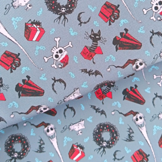 Disney Christmas 004 Canvas Fabric Sheet