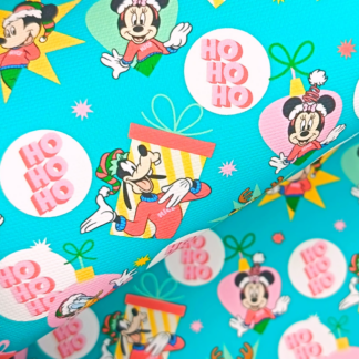 Disney Christmas 001 Canvas Fabric Sheet