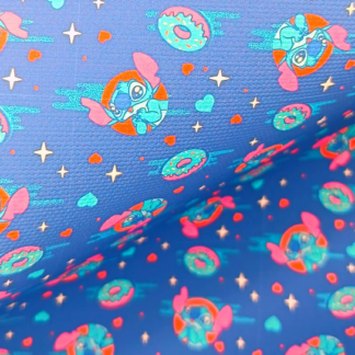 Disney Experiment 018 Canvas Fabric Sheet