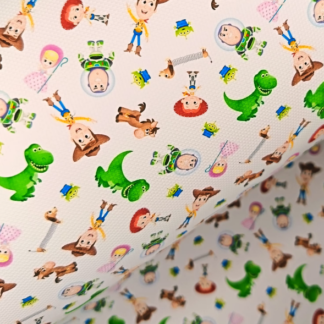 Pixar Movies 028 Canvas Fabric Sheet