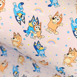 Blue Dog 022 Canvas Fabric Sheet