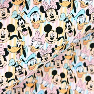 Clubhouse Friends 010 Canvas Fabric Sheet