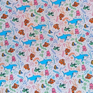 Disney Movies 162 Canvas Fabric Sheet