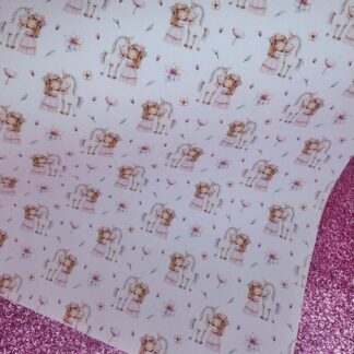 Unicorn 035 Canvas Fabric Sheet