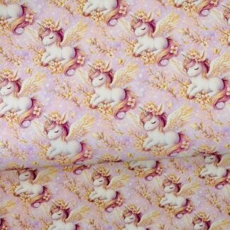 Unicorn 029 Canvas Fabric Sheet
