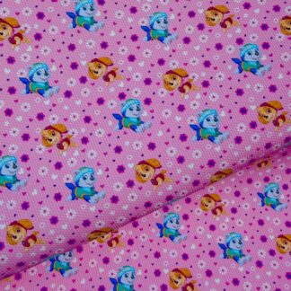 Rescue Pups 001 Canvas Fabric Sheet
