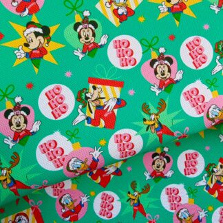 Disney Christmas 001 Canvas Fabric Sheet