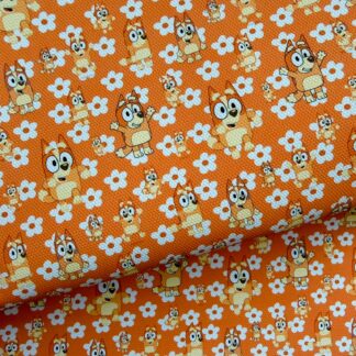 Blue Dog 019 Canvas Fabric Sheet