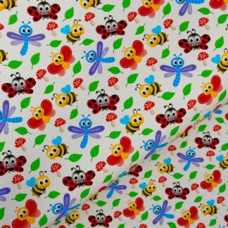 Bugs 013 Canvas Fabric Sheet