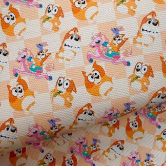 Blue Dog 020 Canvas Fabric Sheet