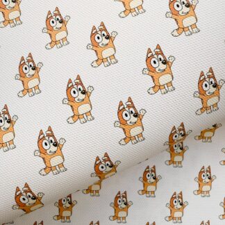 Blue Dog 021 Canvas Fabric Sheet