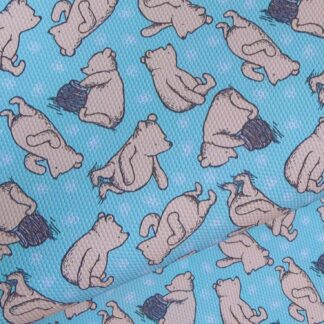 Pooh 001 Canvas Fabric Sheet