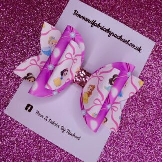 Princess Jewels Mash Up 001 Hair Bow