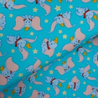 Disney Elephant 017 Canvas Fabric Sheet
