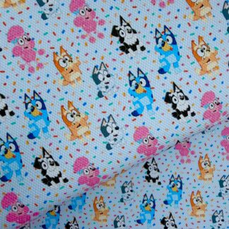 Blue Dog 063 Canvas Fabric Sheet