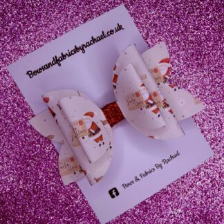 Letters To Santa 001 Hair Bow