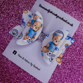 Man City 001 Hair Bow