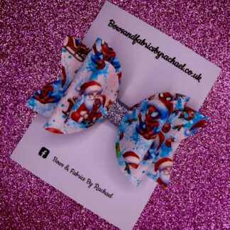 Christmas Spider 001 Hair Bow