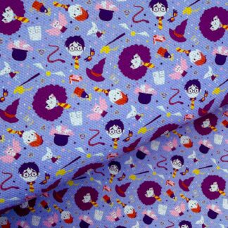 Wizards World 001 Canvas Fabric Sheet