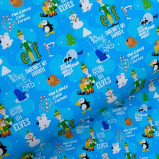 Buddy Christmas 002 Canvas Fabric Sheet