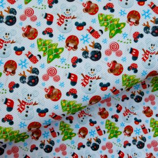 Disney Christmas 019 Canvas Fabric Sheet