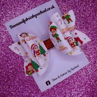 K Pop Christmas 005 Hair Bow