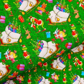 Stolen Christmas 023 Canvas Fabric Sheet