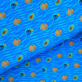 Pixar Ocean Friends 004 Canvas Fabric Sheet