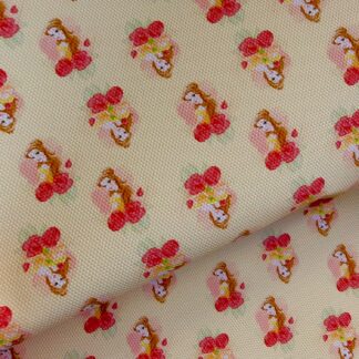 Beauty 022 Canvas Fabric Sheet