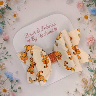 Ginger Cat 002 Hair Bow