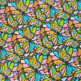 Butterflies 014 Canvas Fabric Sheet